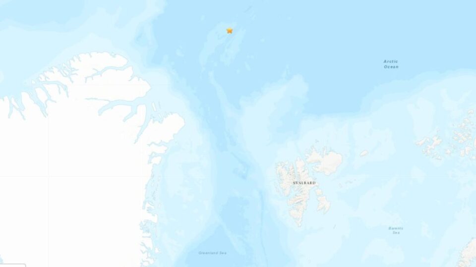 ШЕСТ СТЕПЕНИ ПО РИХТЕР: Силен земјотрес денеска во близина на архипелагот Свалбард во Норвешка