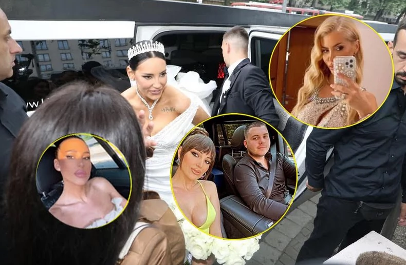 Пријовиќ ги ИСТУРИ градите на венчавката на Катарина Грујиќ- сите зјапаа во нејзиното деколте (ФОТО)