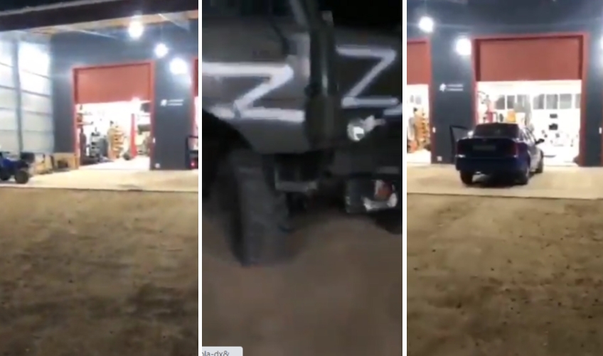 Механичар одбил да поправи воен камион со буквата Z, па погледнете што го снајде