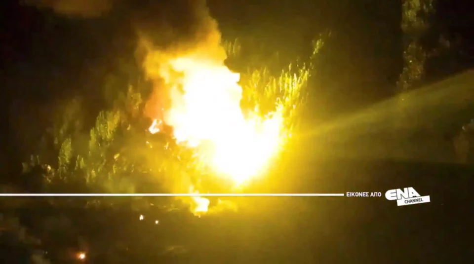 ВИДЕО: Се појави нова шокантна снимка од авионската трагедија во Грција