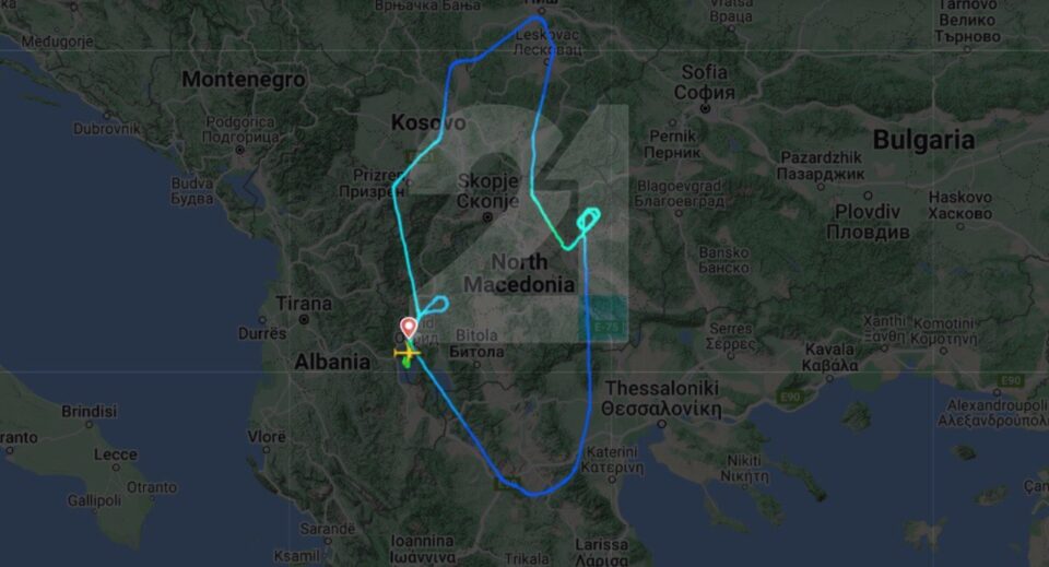 Откриена е причината зошти авионот на „Визер“ кружеше над Македонија и се врати во Охрид