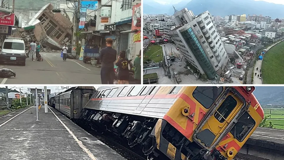ВОНРЕДНА ВЕСТ: Пристигнуваат страшни слики и снимки- земјотрес со јачина од 7,2 степени по Рихтер го погоди Тајван! (ВИДЕО)