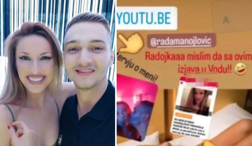НЕ ВРЕДИШ 10.000 ЕВРА: Дарио објави фотографија од гола девојка за која тврди дека е Рада Манојловиќ (ФОТО)