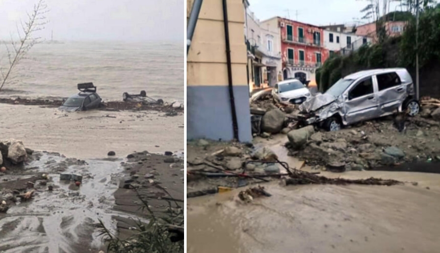 ВОНРЕДНА ВЕСТ: Ужасни информации доаѓаат од Италија, најмалку 13 лица се исчезнати откако свлечишт затрупа неколку згради и автомобили (ФОТО+ВИДЕО)