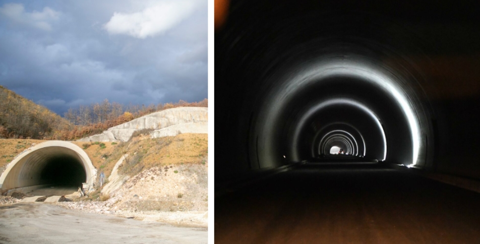ФОТО ГАЛЕРИЈА: Еве како изгледаат тунелите на автопатот Кичево – Охрид