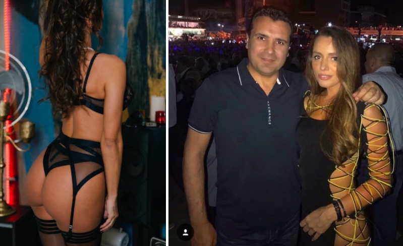 БЛЕСКА ВО ТАНГА: Кумашинката на Заев се соблече во секси долна облека (ФОТО)