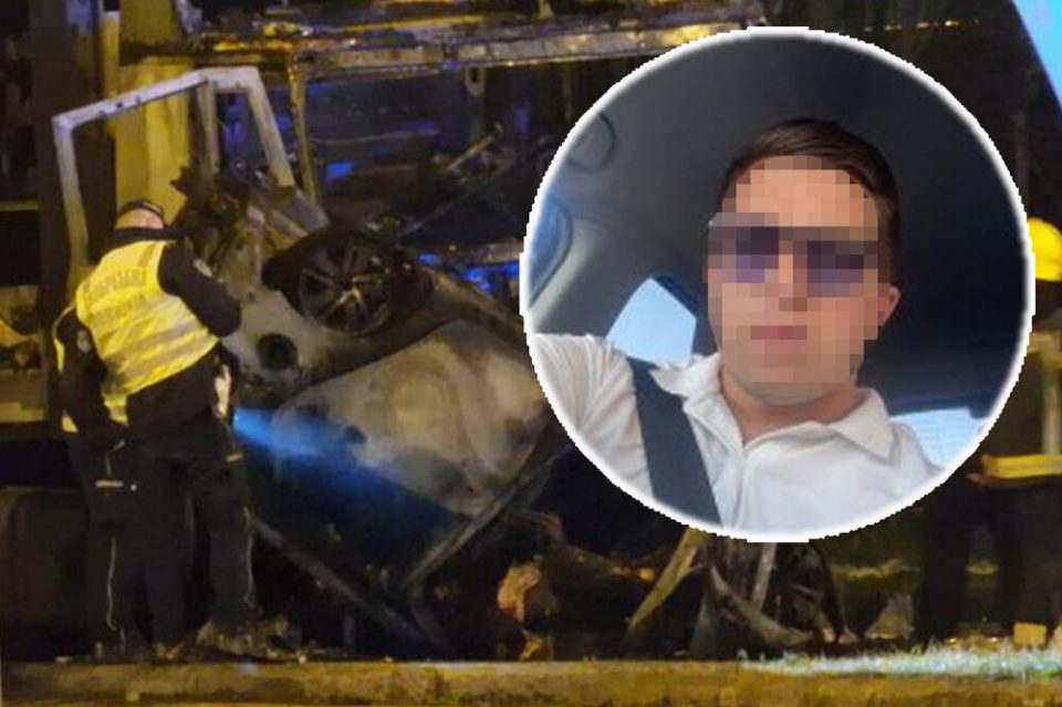 Марко (22) бил во автомобилот кој се заби во камион: Ова е момчето кое синоќа загина во страшната несреќа во Нови Сад