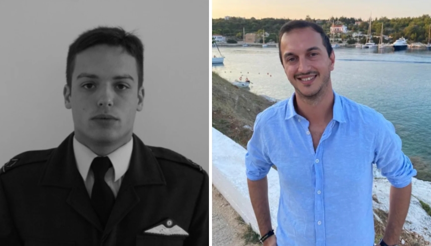 Се урна грчки борбен авион: 29 годишниот копилот пронајден мртов, се трага по 31 годишниот капетан (ФОТО)