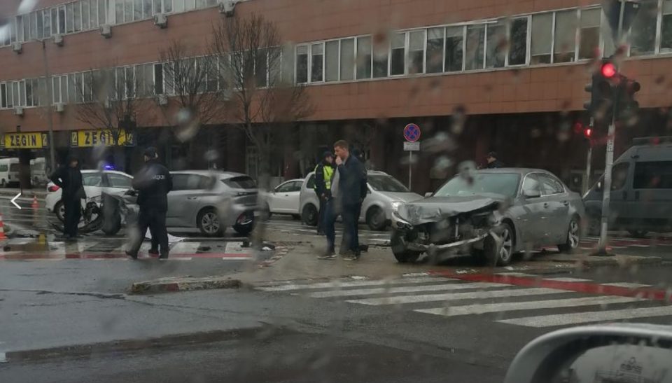 ФОТО: Тешка сообраќајка во центарот на Скопје