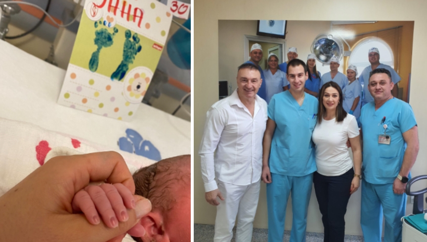 ПО МНОГУ ГОДИНИ БИТКА СО НЕПЛОДНОСТ: Македонка доби прво чедо на 52 години- на свет ја донесе малата Јана (ФОТО)