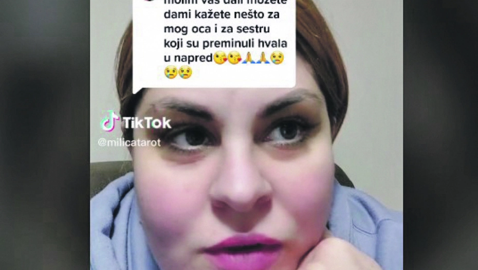 Милица Тарот не гледа проблем во тоа што зборува со мртвите: Гатачка од Србија ги убедува клиентите дека зборува со нивни блиска покојни лица!
